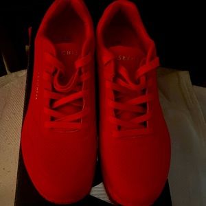 Skecher street with air cooled memory foam sneakers